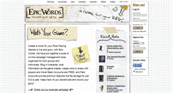 Desktop Screenshot of m.epicwords.com