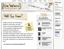 Tablet Screenshot of m.epicwords.com